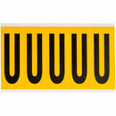 Brady 1560-U Identical numbers and letters on one card for indoor and outdoor use 097120