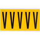 Brady 1560-V Identical numbers and letters on one card for indoor and outdoor use 097121