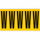 Brady 1560-W Identical numbers and letters on one card for indoor and outdoor use 097122