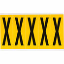 Brady 1560-X Identical numbers and letters on one card for indoor and outdoor use 097123