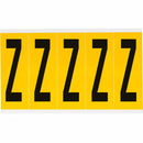 Brady 1560-Z Identical numbers and letters on one card for indoor and outdoor use 097125