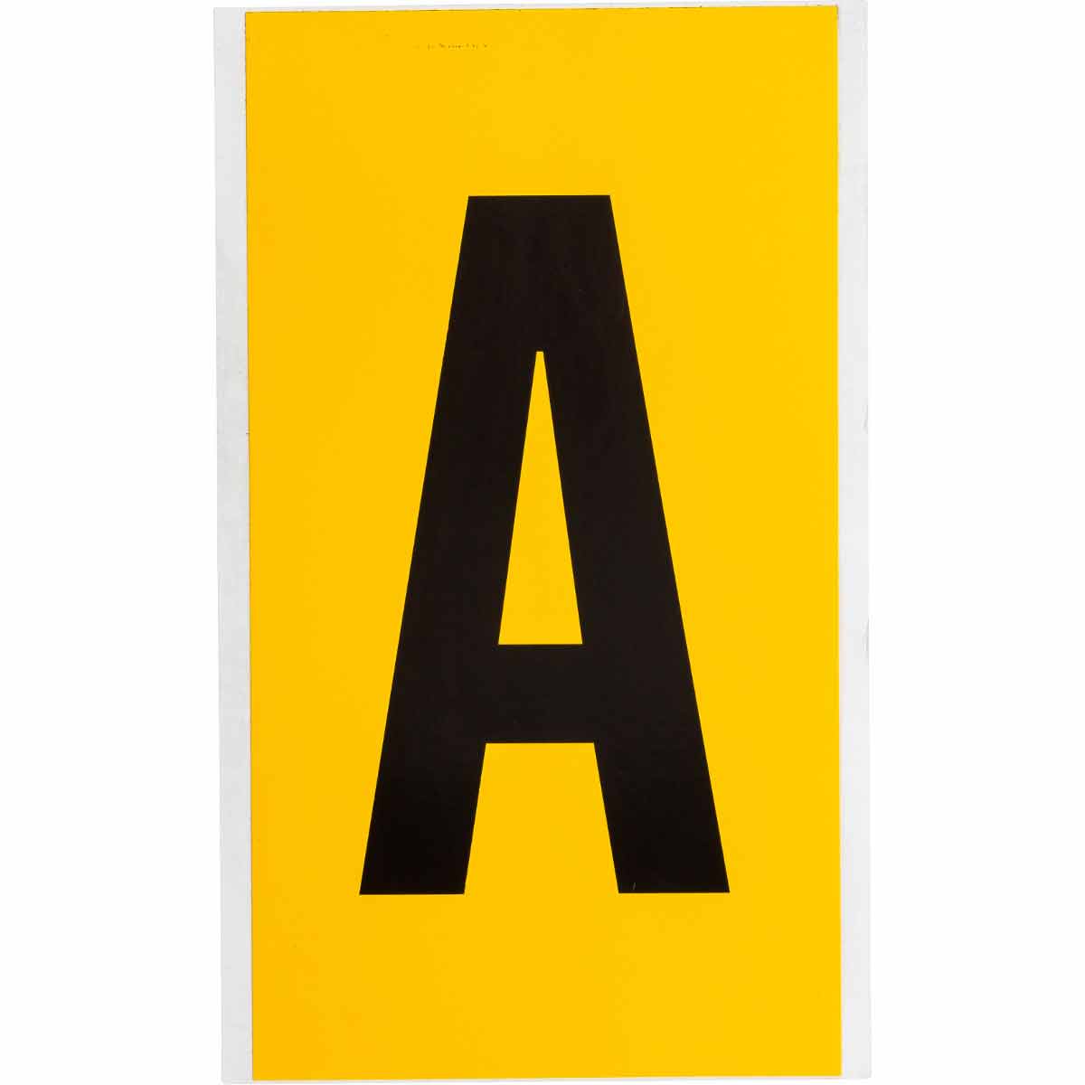 Brady 1570-A Identical numbers and letters on one card for indoor and outdoor use 097570