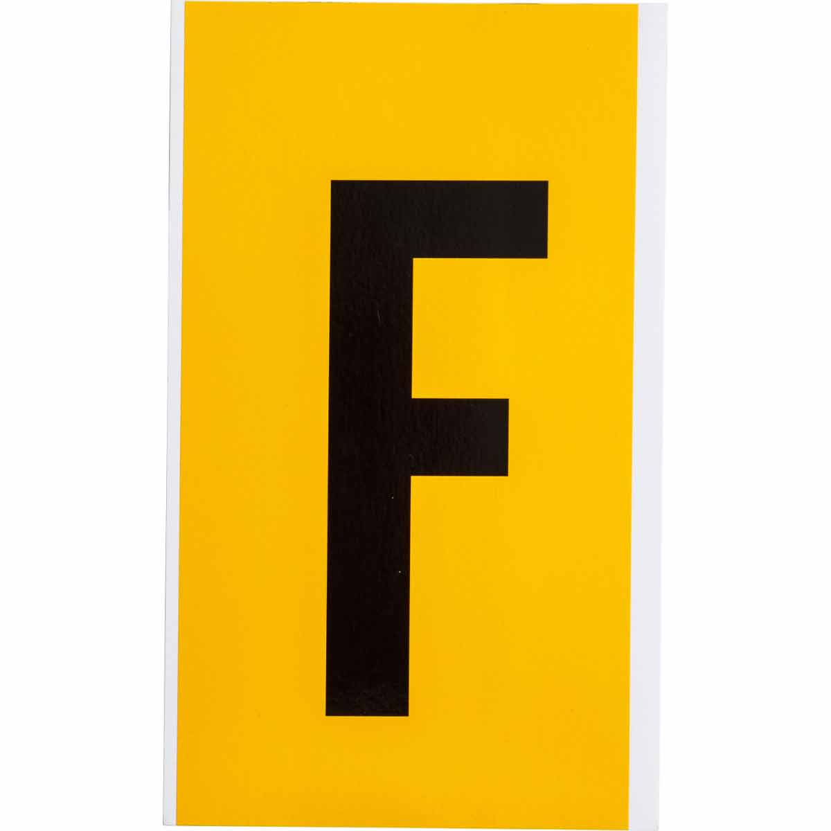 Brady 1570-F Identical numbers and letters on one card for indoor and outdoor use 097575
