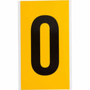 Brady 1570-O Identical numbers and letters on one card for indoor and outdoor use 097584