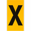 Brady 1570-X Identical numbers and letters on one card for indoor and outdoor use 097593