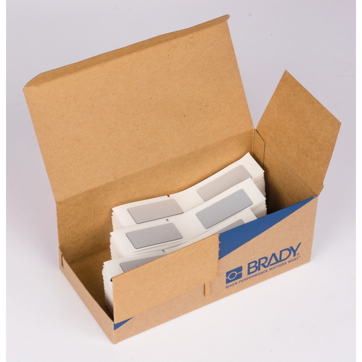 Brady BM61E-06-7593-SV Bulk Engraved Plate Replacement Labels For M611 And Bmp61 197132