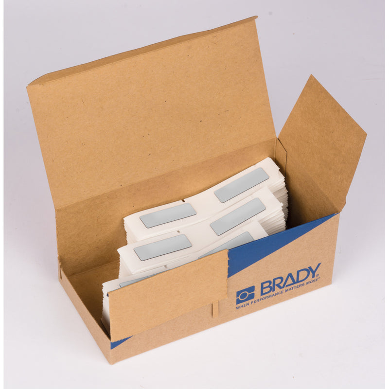 Brady M61EP-08-7593-SV Engraved Plate Replacement Labels For M611 And Bmp61 197138