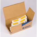 Brady M61EP-08-7593-YL Engraved Plate Replacement Labels For M611 And Bmp61 197140