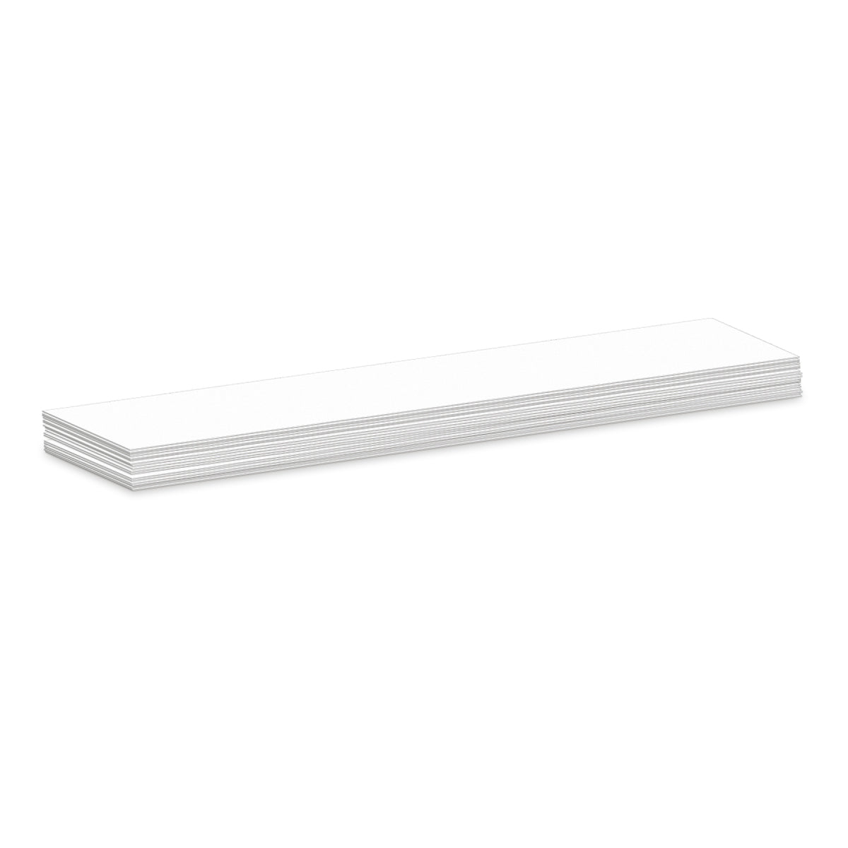 Brady CARDBOARD CARD FOR SML POUCH WHT 23X90MM Cardboard Inserts 224054