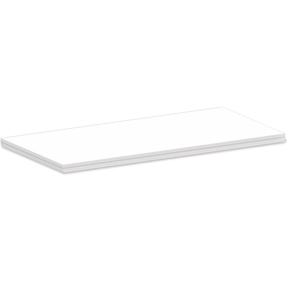 Brady CARDBOARD CARD FOR SML POUCH WHT 48X88MM Cardboard Inserts 224056