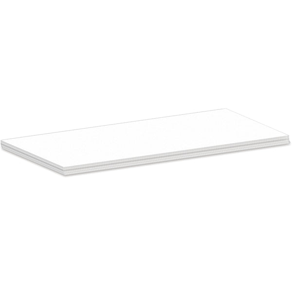Brady CARDBOARD CARD FOR SML POUCH WHT 48X88MM Cardboard Inserts 224056