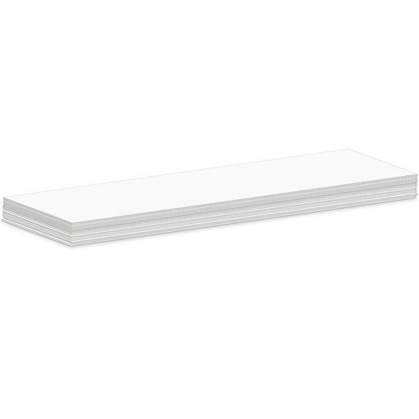 Brady CARDBOARD CARD FOR SML POUCH WHT 50X128 Cardboard Inserts 224057