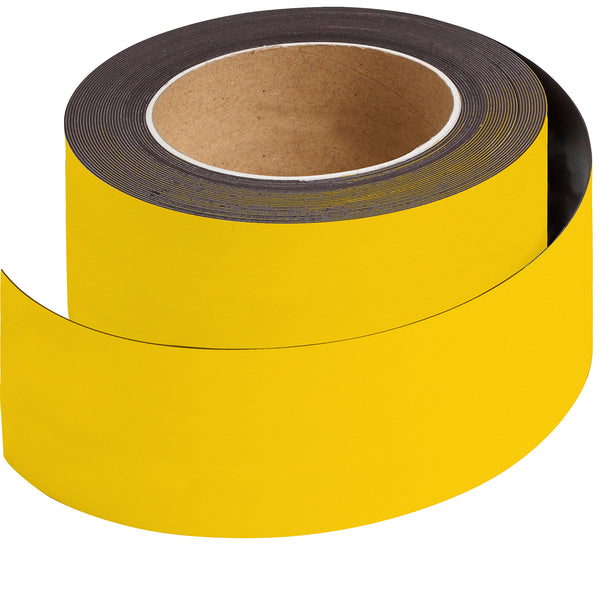 Brady MAGNETIC TAPE B-859 YELLOW 80MMX10M Blank Magnetic Strips 225175