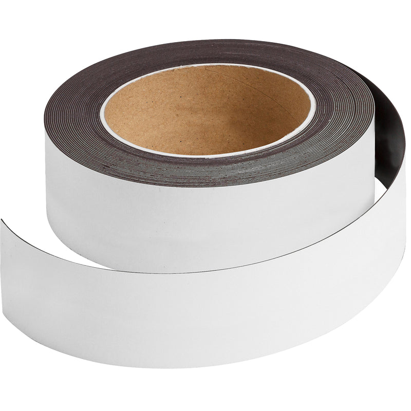 Brady MAGN TAPE WRITE ON/WIPE WH 50MMX10M Magnetic strips write-on/wipe-off on roll 225181