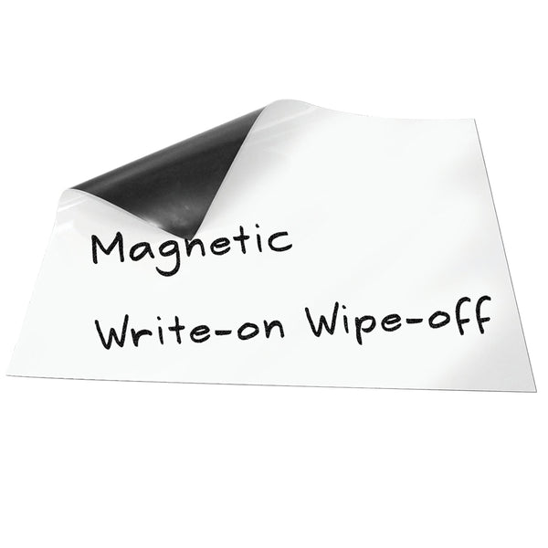 Brady MAGNETIC WRITE ON/WIPE OFF A4 SHEET WH Magnetic write-on/wipe-off A4 sheet 225182