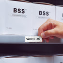 Brady BLANK MAGNETIC LABELS B-859 26X77MM Blank Write-on Magnetic Labels 234963