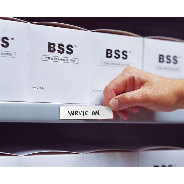 Brady BLANK MAGNETIC LABELS B-859 26X108MM Blank Write-on Magnetic Labels 234965