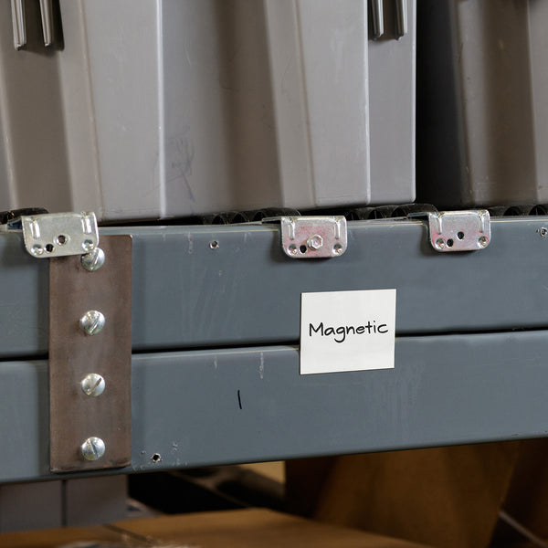 Brady BLANK MAGNETIC LABELS B-859 38.5X45MM Blank Write-on Magnetic Labels 234968