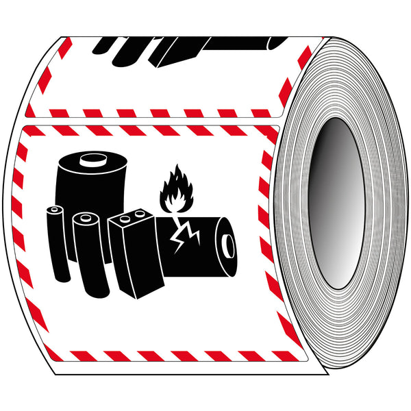 Brady T/Adr-Lbm/Nt-Pap-120X110-1000 Packaging Labels - Lithium-ion 237809
