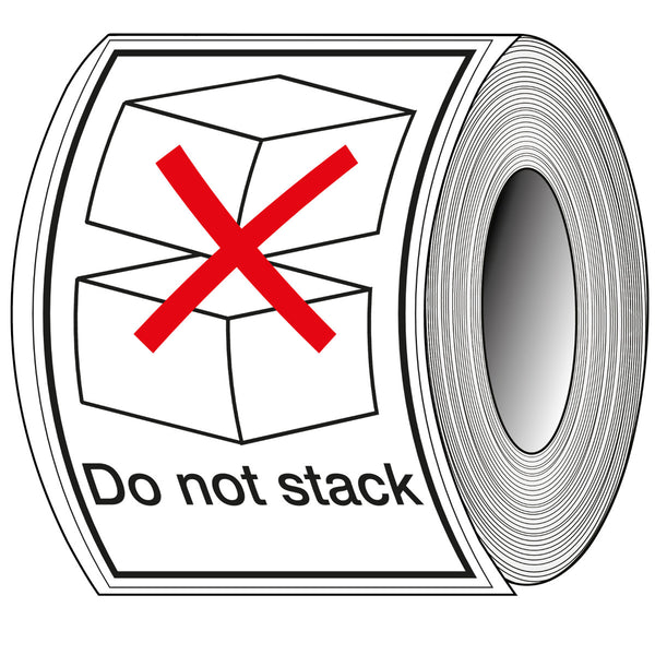 Brady T/Ste16-Pap-148X210-1000 Packaging Labels - Do not stack 237834