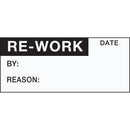 Brady WO-5-WT Quality Control labels - Re-work 256012