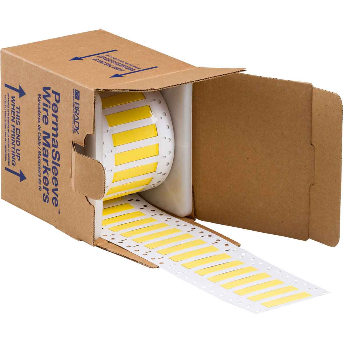 Brady HX-250-150-YL-S PermaSleeve Wire Marking Sleeves 117726