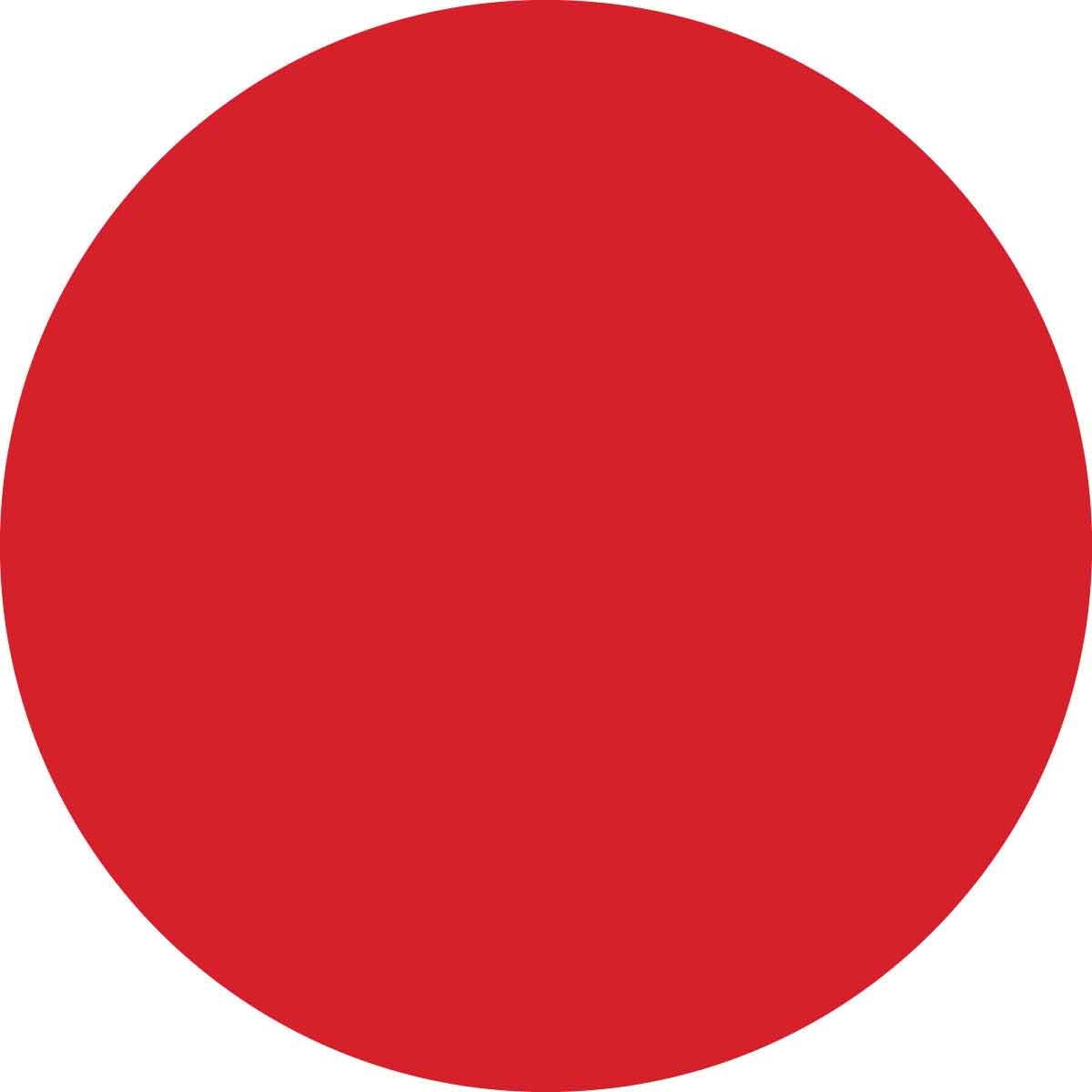 Brady Labels paper 38mm-RD Paper Labels on a Roll - Red 030662