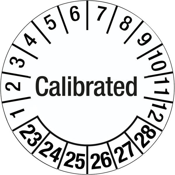 Brady 317737 Inspection Date Label - Calibrated 317737