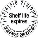 Brady 317746 Inspection Date Label - Shelf life expires 317746