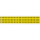 Brady 3410-W Identical numbers and letters on one card for indoor use 034133