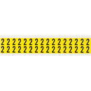 Brady 3420-2 Identical numbers and letters on one card for indoor use 034202