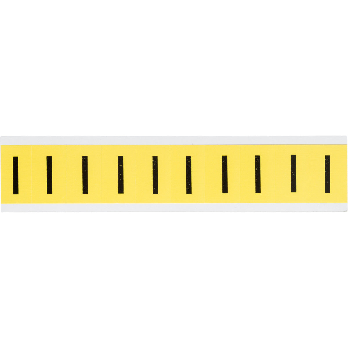 Brady 3430-I Identical numbers and letters on one card for indoor use 034319