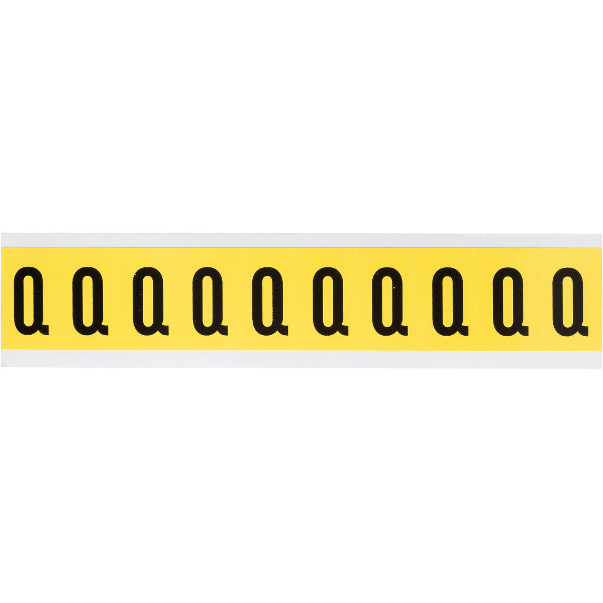 Brady 3430-Q Identical numbers and letters on one card for indoor use 034327