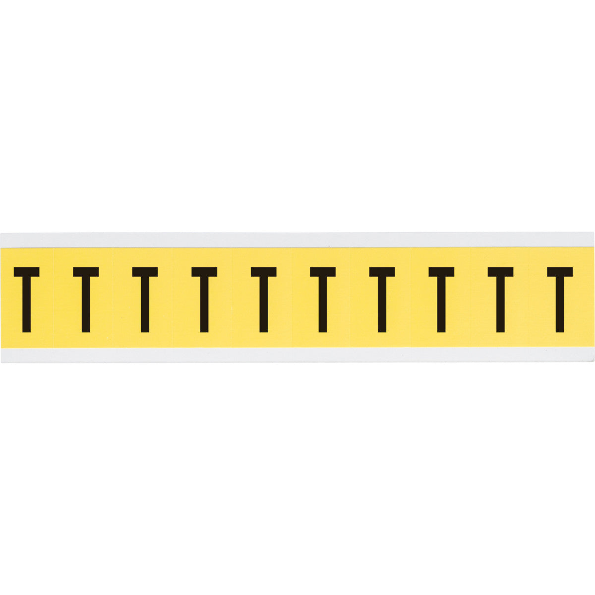Brady 3430-T Identical numbers and letters on one card for indoor use 034330