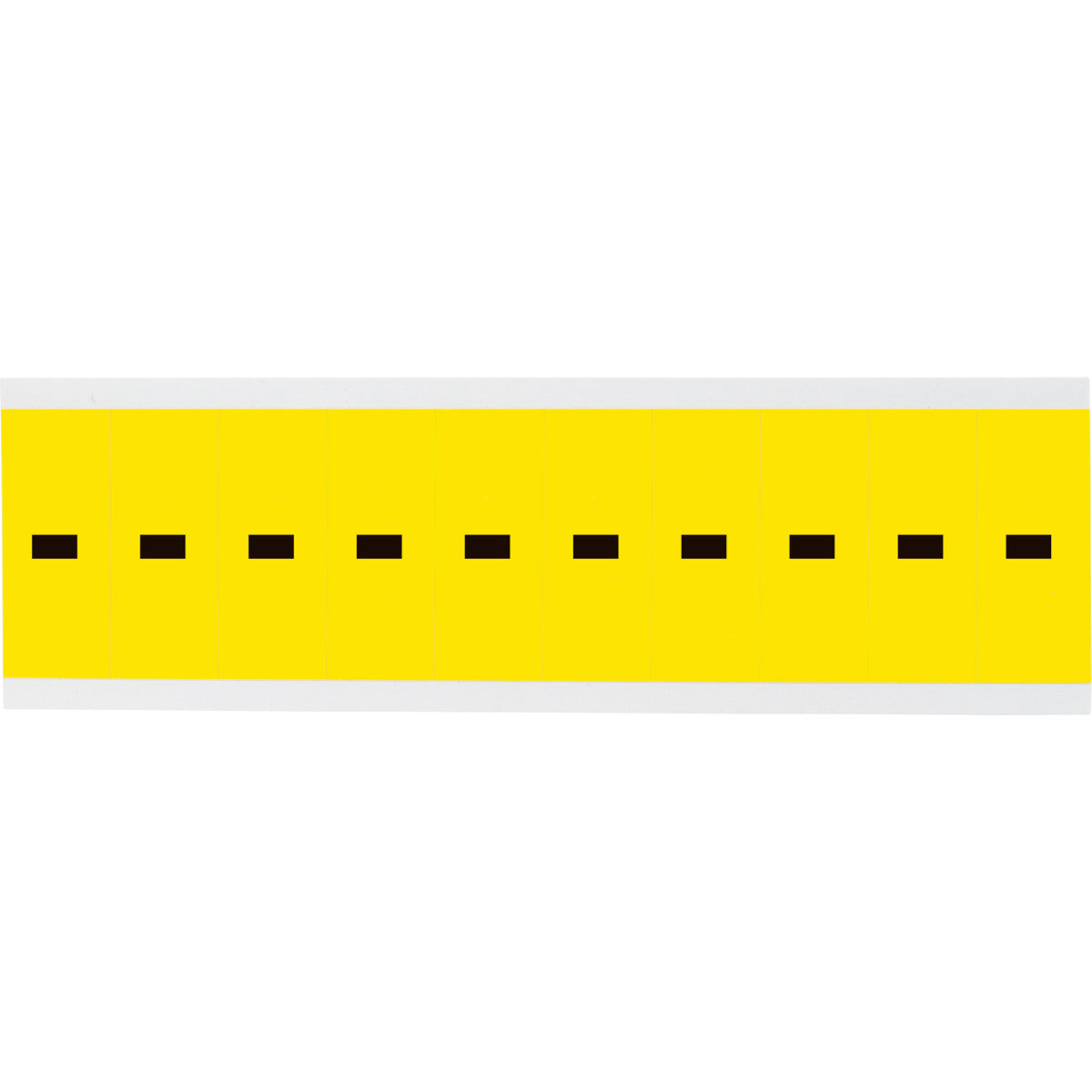 Brady 3440-DSH Identical numbers and letters on one card for indoor use 034437
