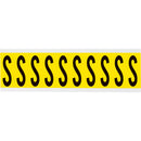 Brady 3440-S Identical numbers and letters on one card for indoor use 034429