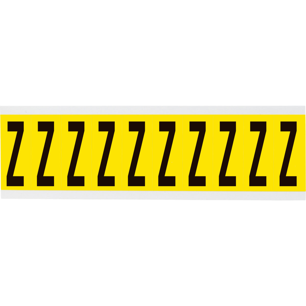 Brady 3440-Z Identical numbers and letters on one card for indoor use 034436