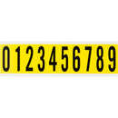 Brady 3440 0-9 Consecutive numbers and letters for indoor use 034410