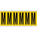 Brady 3450-M Identical numbers and letters on one card for indoor use 034523