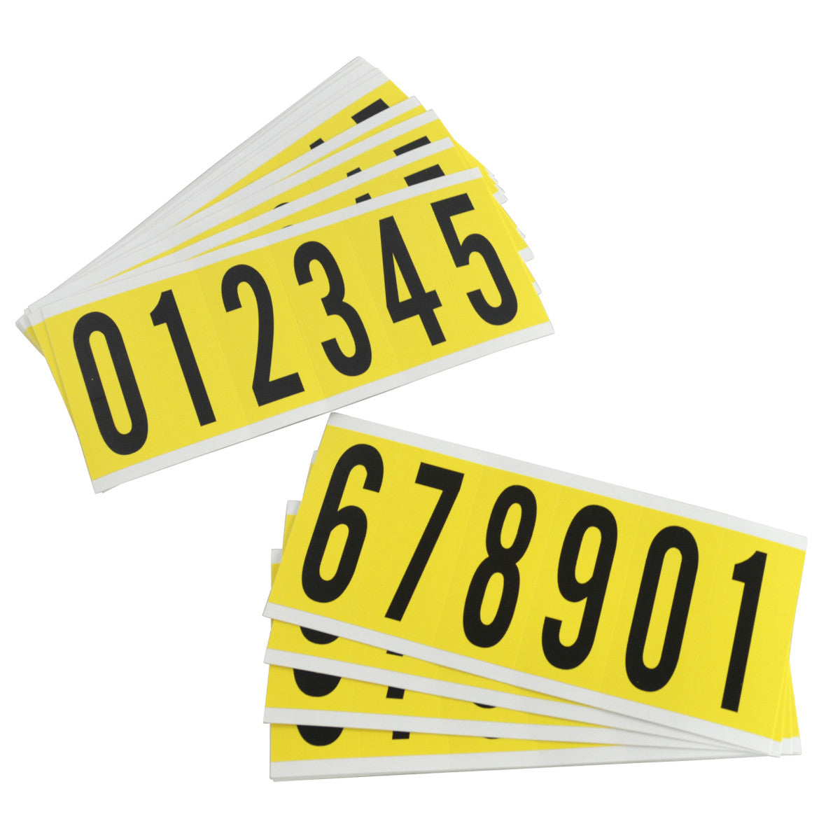 Brady 3450-# KIT Combination packs: assorted numbers on a dispenser card for internal use 034552