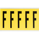 Brady 3460-F Identical numbers and letters on one card for indoor use 034616