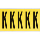 Brady 3460-K Identical numbers and letters on one card for indoor use 034621