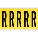 Brady 3460-R Identical numbers and letters on one card for indoor use 034628