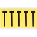 Brady 3460-T Identical numbers and letters on one card for indoor use 034630