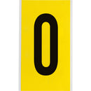 Brady 3470-0 Identical numbers and letters on one card for indoor use 034700