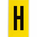 Brady 3470-H Identical numbers and letters on one card for indoor use 034718