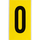 Brady 3470-N Identical numbers and letters on one card for indoor use 034724