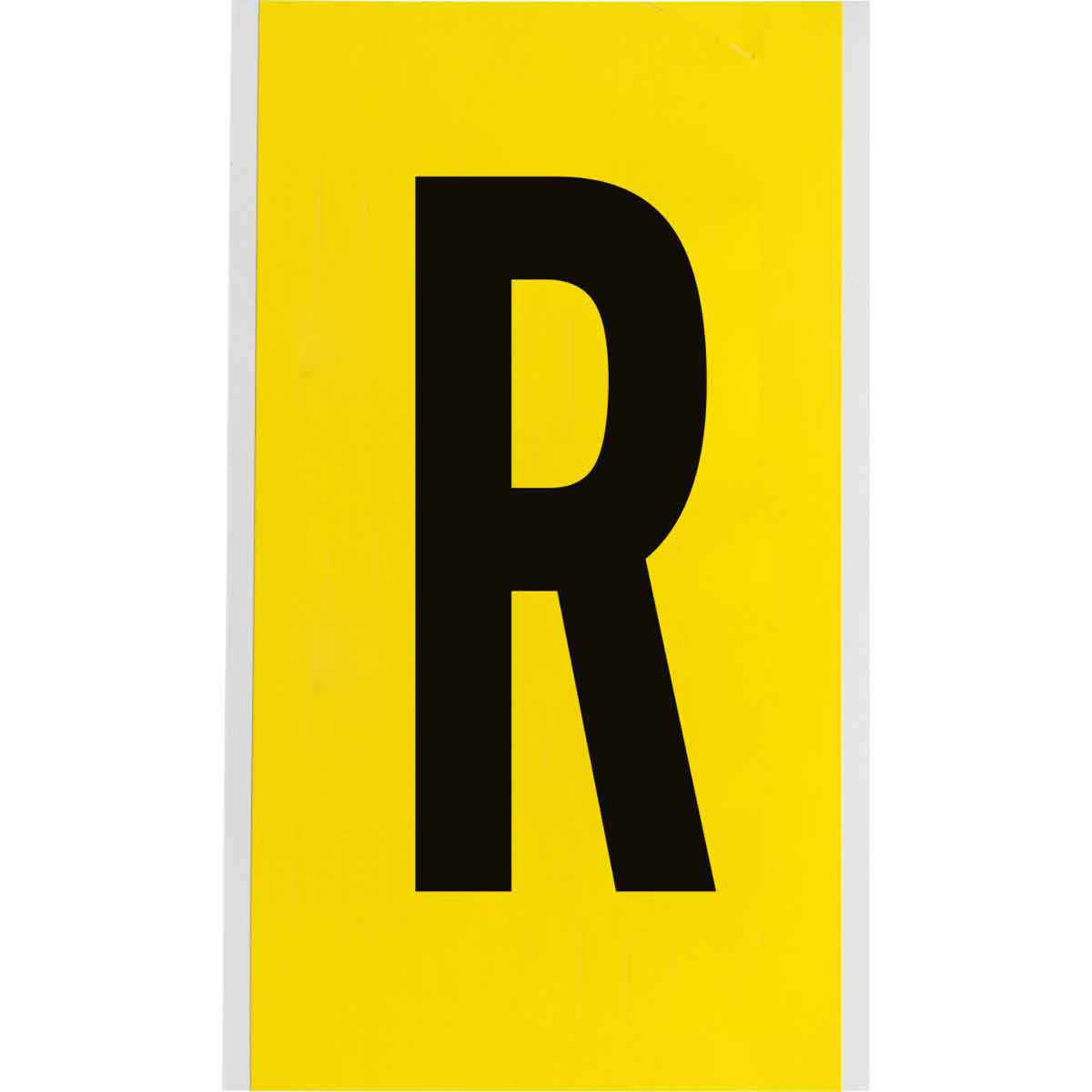 Brady 3470-Q Identical numbers and letters on one card for indoor use 034727