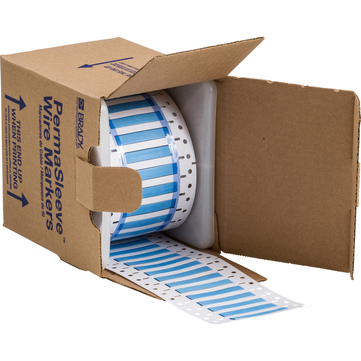 Brady 3PS-187-2-BL-S PermaSleeve Wire Marking Sleeves 017226