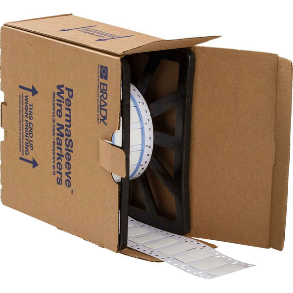 Brady HX-500-2-WT-2 PermaSleeve Wire Marking Sleeves 117086